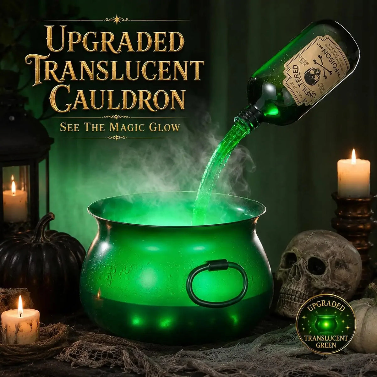 Averax Spellbound™ Floating Potion Cauldron
