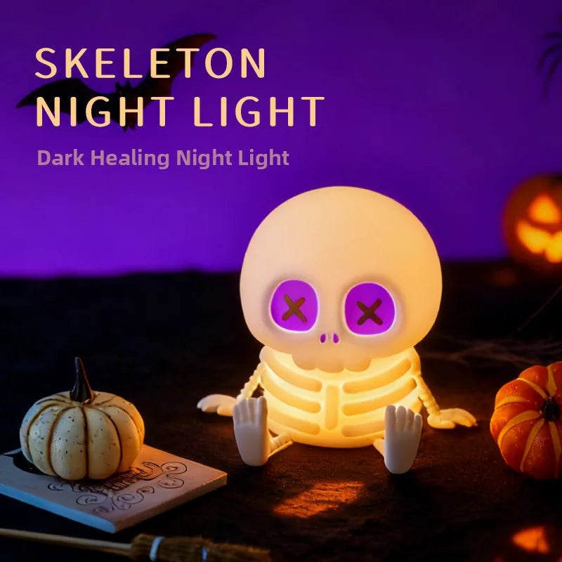 Averax SpookyGlow™ Skeleton Night Light