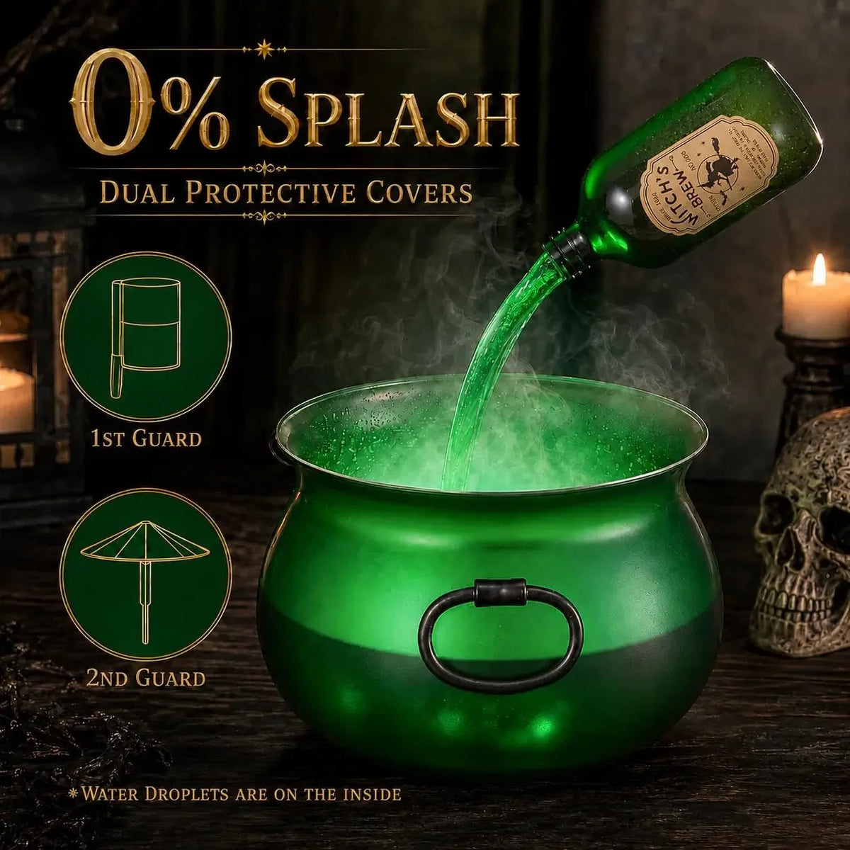 Averax Spellbound™ Floating Potion Cauldron